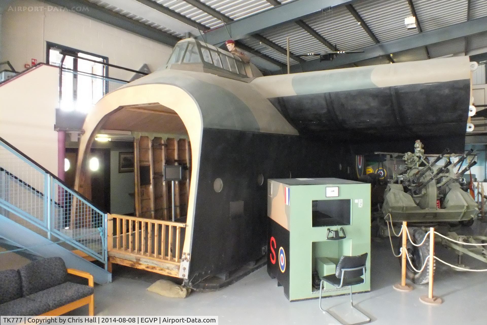TK777, General Aircraft Limited 49 Hamilcar I C/N unknown TK777, Museum of Army Flying, Middle Wallop