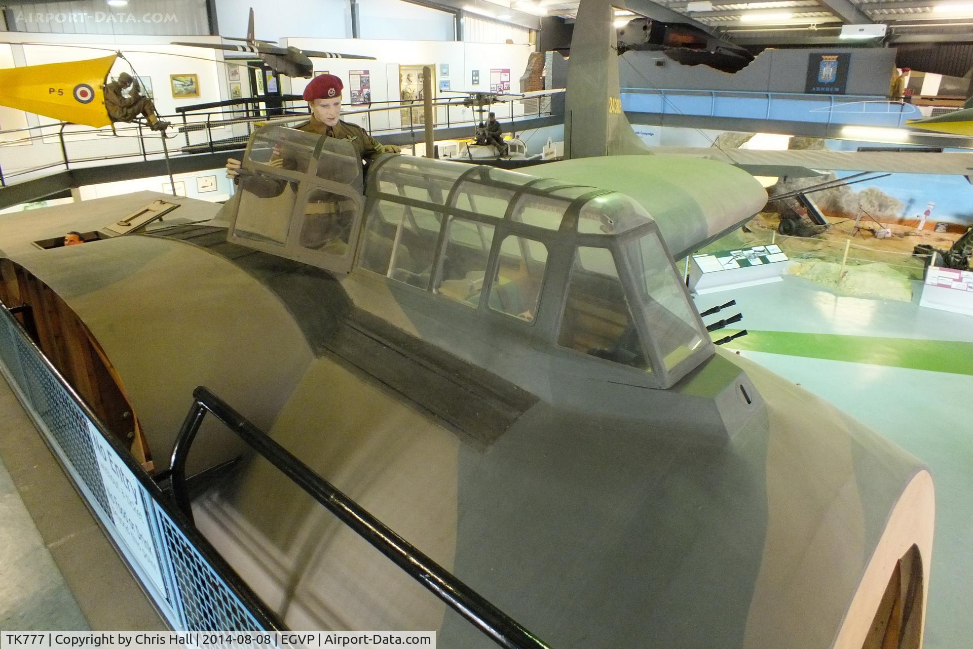 TK777, General Aircraft Limited 49 Hamilcar I C/N unknown TK777, Museum of Army Flying, Middle Wallop