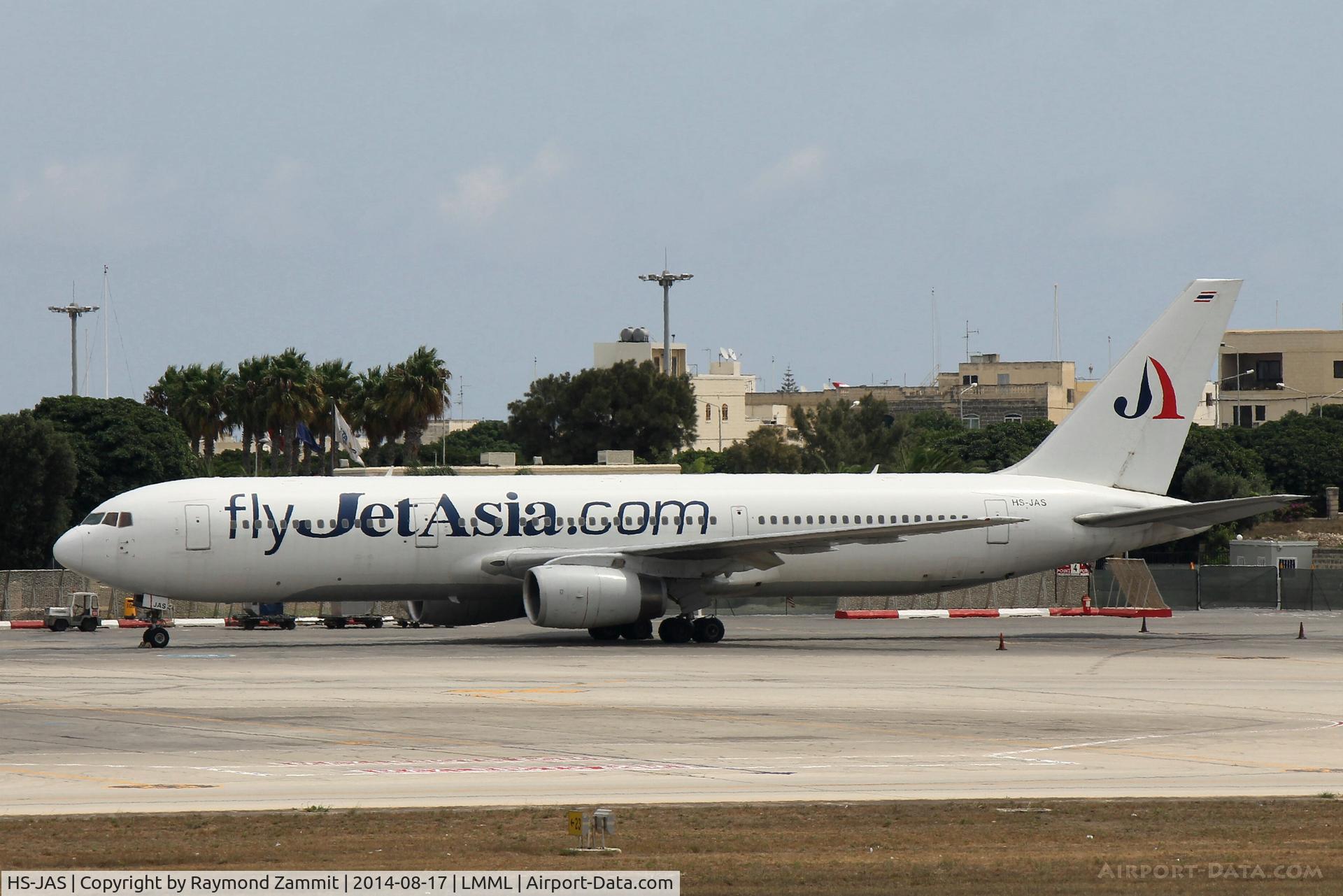 HS-JAS, 1991 Boeing 767-336 C/N 25203, B767 HS-JAS Jetasia