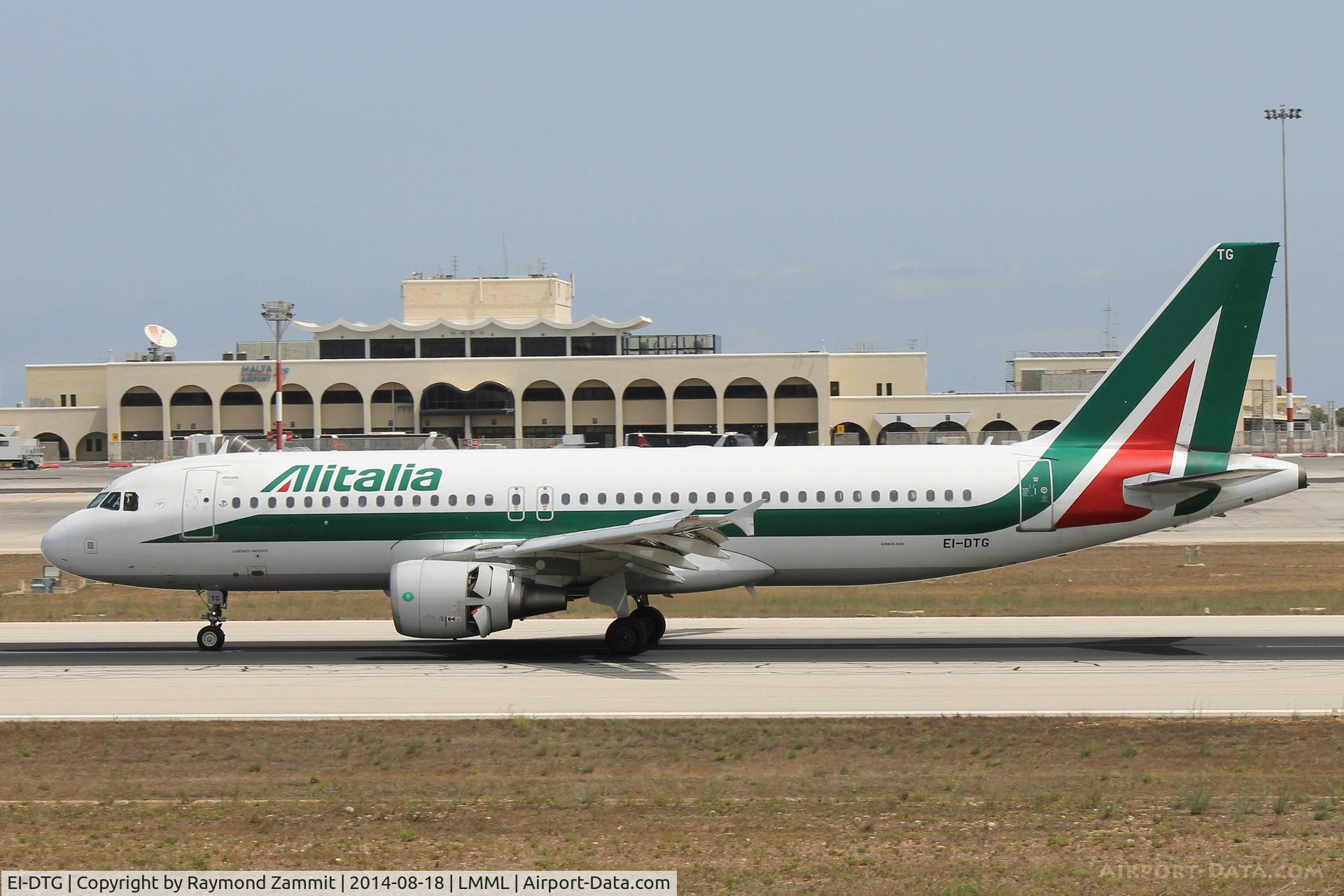 EI-DTG, 2009 Airbus A320-216 C/N 3921, A320 EI-DTG Alitalia