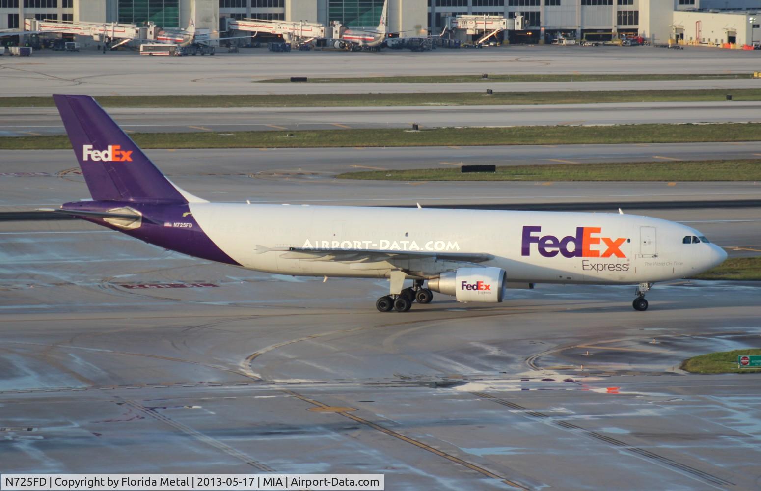N725FD, 1990 Airbus A300B4-622R C/N 572, Fed Ex A300