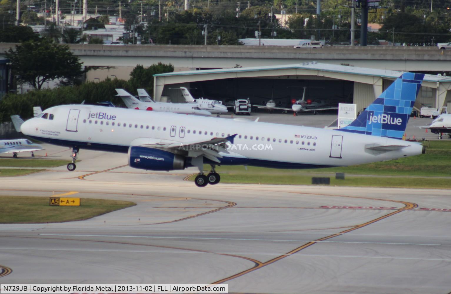 N729JB, 2008 Airbus A320-232 C/N 3572, Jet Blue A320