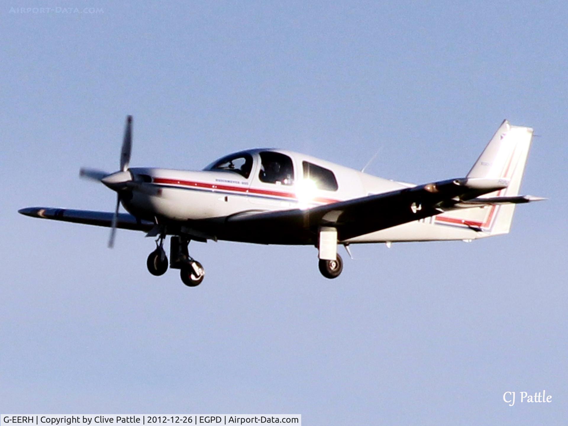 G-EERH, 1992 Ruschmeyer R90-230RG C/N D4.124, Evening Sunset landing at Aberdeen