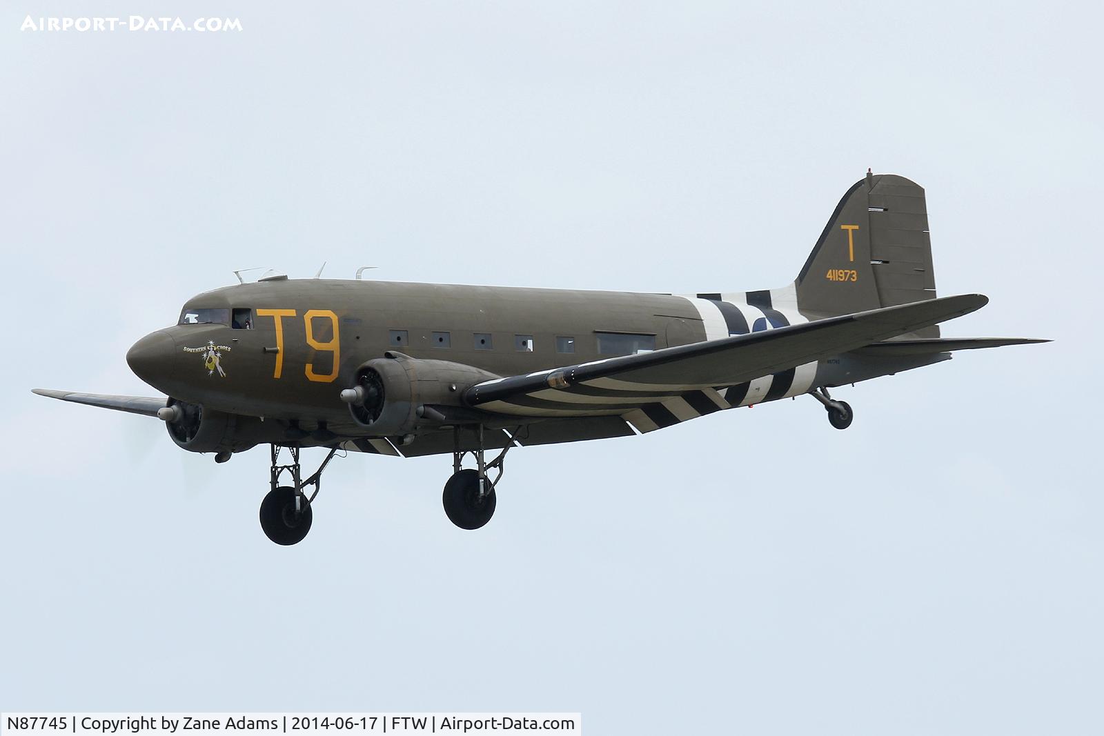 N87745, 1942 Douglas DC-3 C/N 6315, At Meacham Filed - Fort Worth, TX