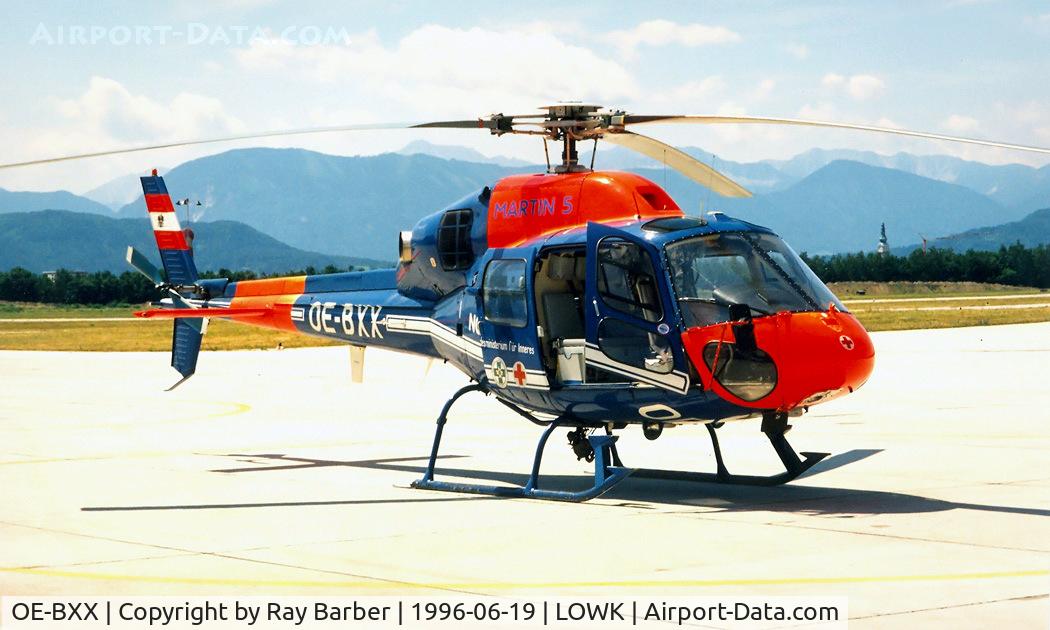 OE-BXX, Eurocopter AS-355N Ecureuil 2 C/N 5558, Aerospatiale AS.355N Ecureuil II [5558] (Austrian Interior Ministry) Klagenfurt~OE 19/06/1996