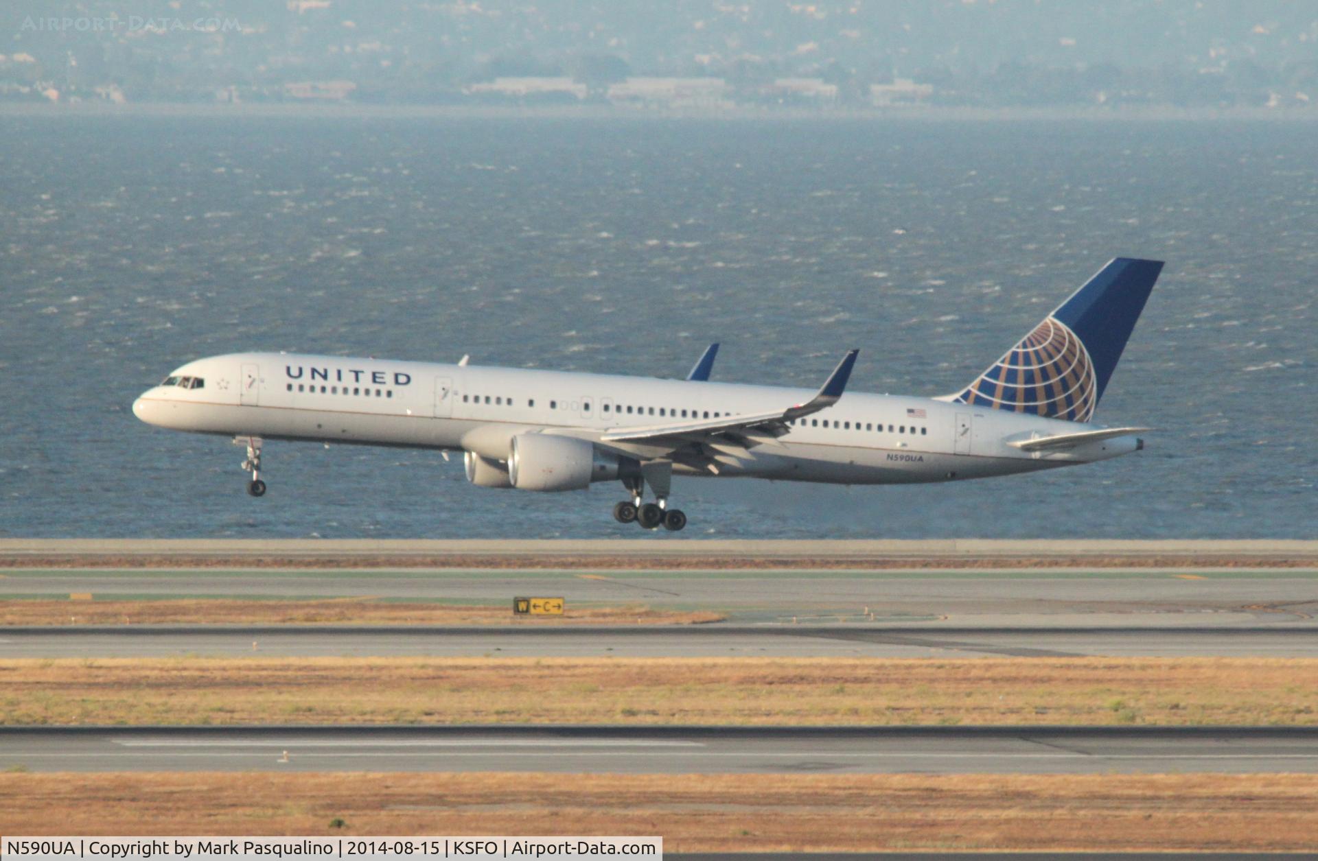 N590UA, 1997 Boeing 757-222 C/N 28708, Boeing 757-200