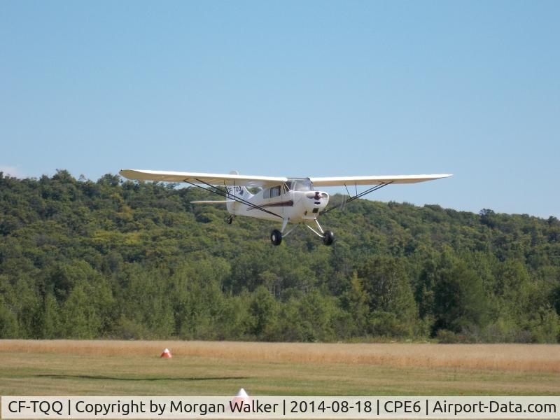 CF-TQQ, 1947 Aeronca 11AC-S Chief C/N 11AC-S-93, Take off from CPE6