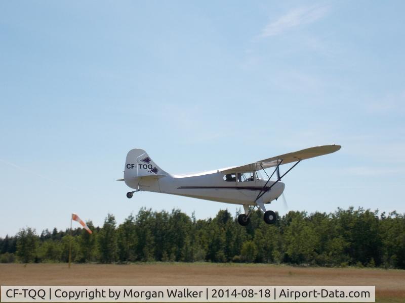 CF-TQQ, 1947 Aeronca 11AC-S Chief C/N 11AC-S-93, Take off from CPE6