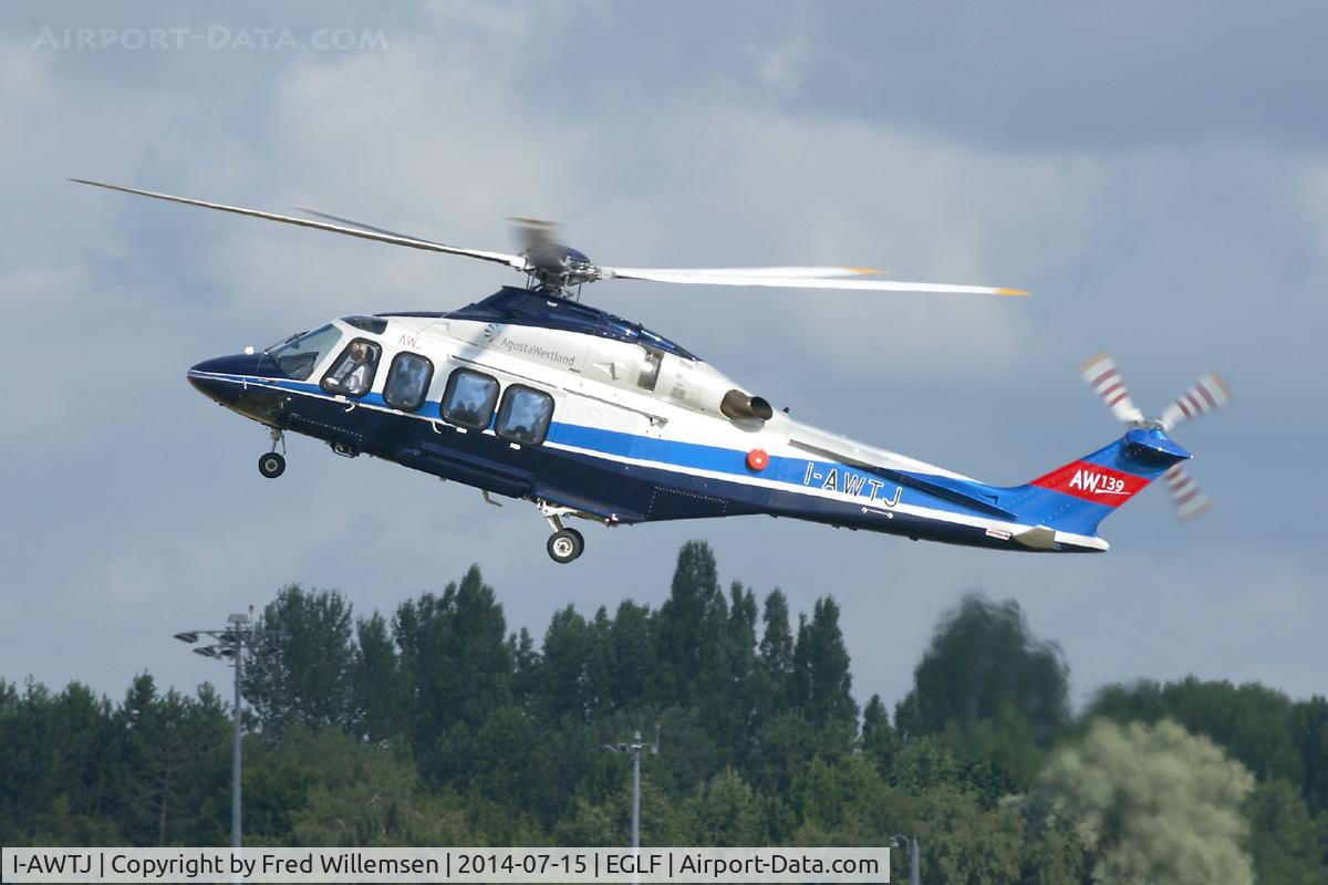 I-AWTJ, AgustaWestland AW-139 C/N 31087, Agusta Westland demo aircraft