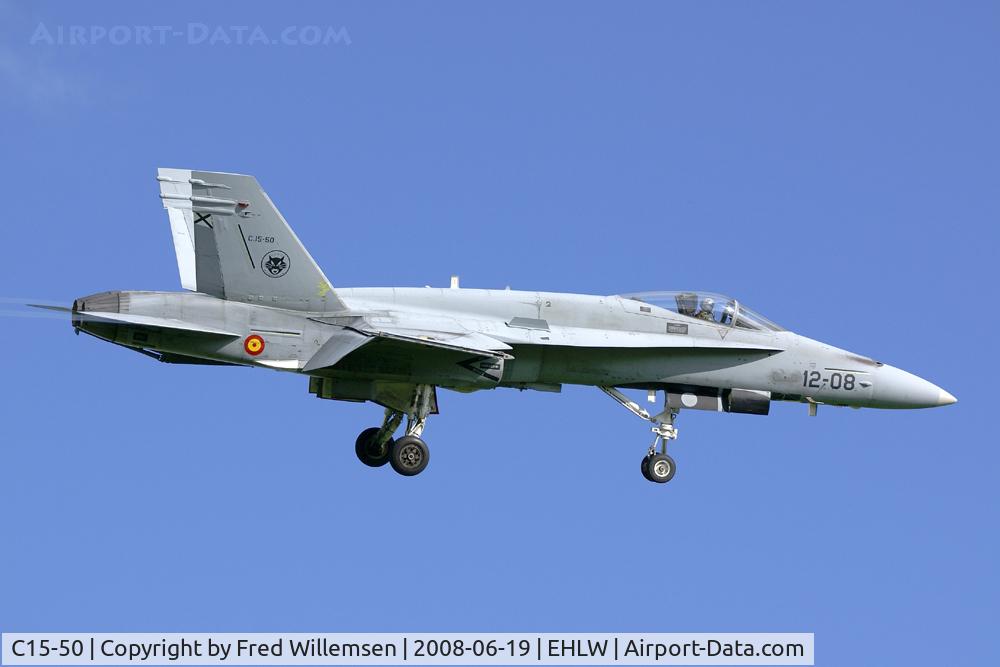C15-50, McDonnell Douglas EF-18A+ Hornet C/N 0780/A566, Ala12 aircraft