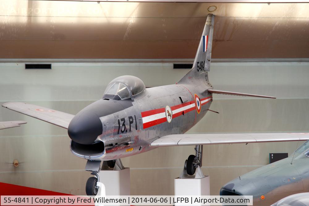 55-4841, 1955 North American F-86K Sabre C/N 221-81, 13-PI ex EC13