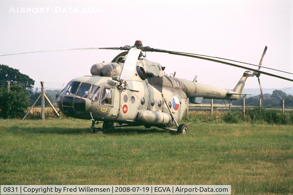 0831, Mil Mi-17 Hip C/N 108M31, Czech AF