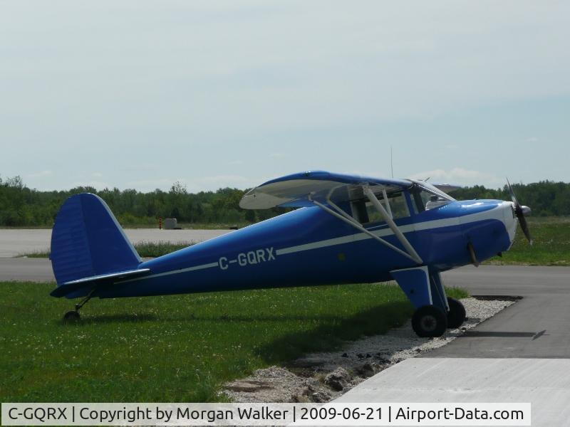 C-GQRX, 1946 Luscombe 8A C/N 2118, Edenvale Aerodrome