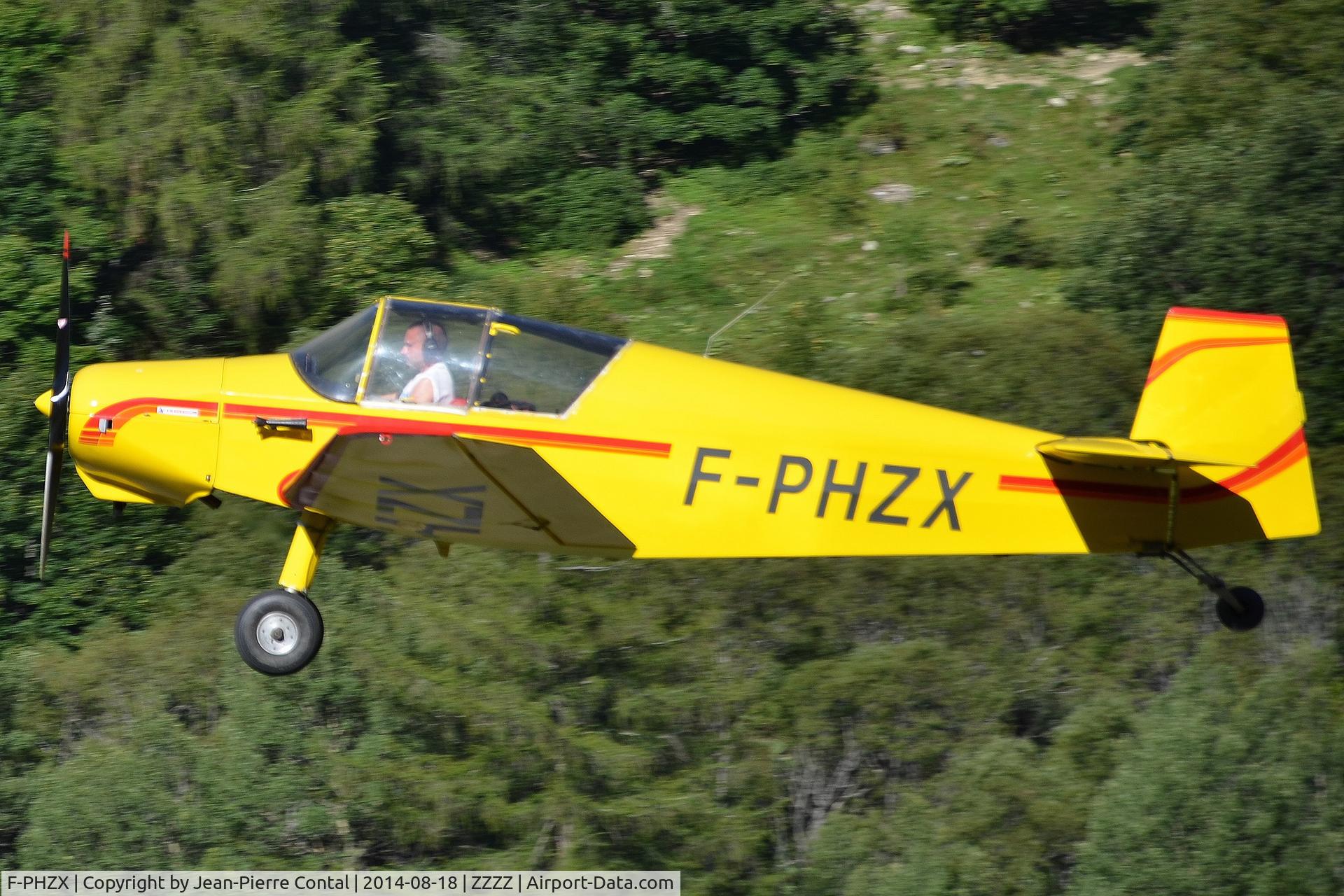 F-PHZX, 1957 AERO CLUB MONTALBANAIS Jodel D-113 C/N A-97, Landing at Valloire (LF7332).