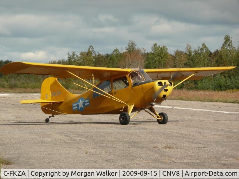 C-FKZA, 1947 Aeronca 7BCM C/N 7BCM 173, Ready to leave