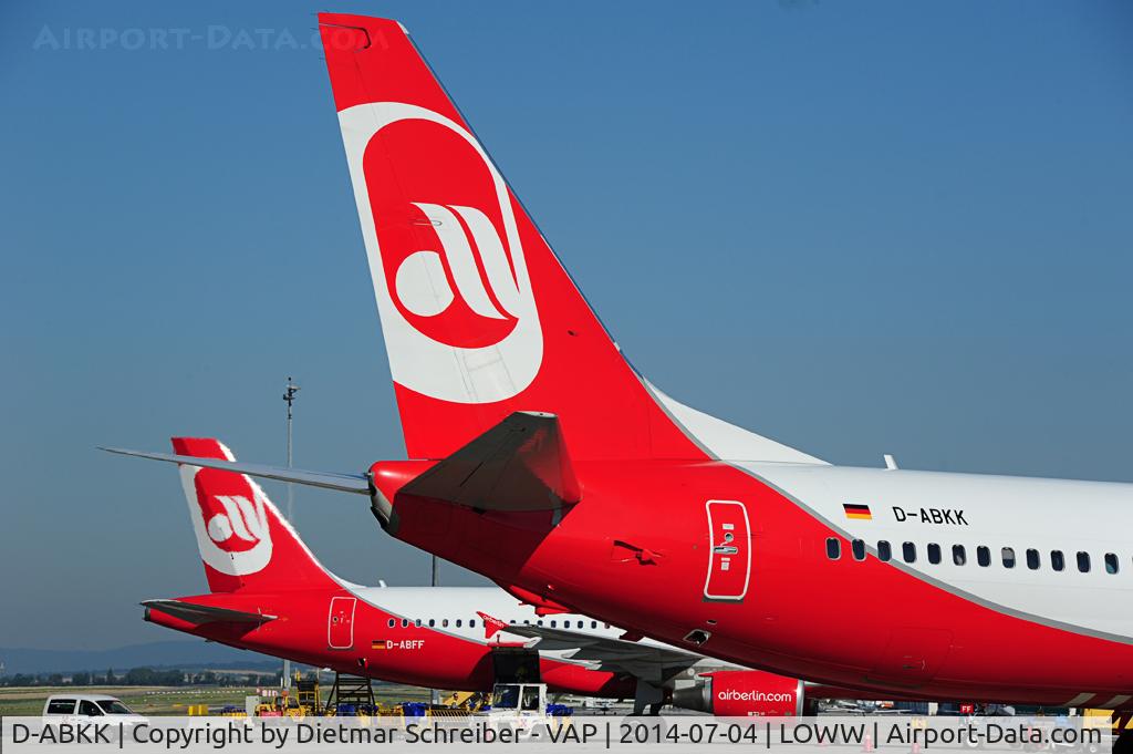 D-ABKK, 2010 Boeing 737-86J C/N 37753, Air Berlin Boeing 737-800
