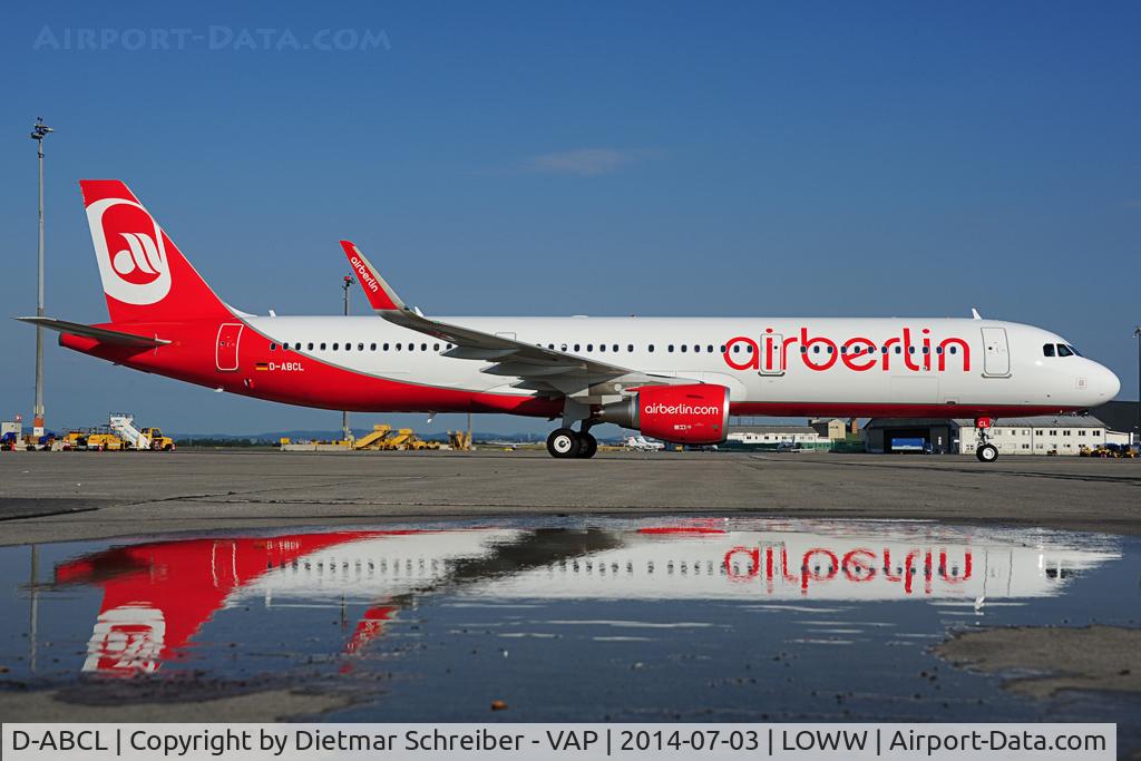 D-ABCL, 2014 Airbus A321-211 C/N 6168, Air Berlin Airbus 321