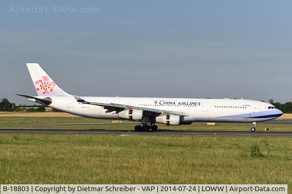 B-18803, 2001 Airbus A340-313 C/N 411, China Airlines Airbus 340-300