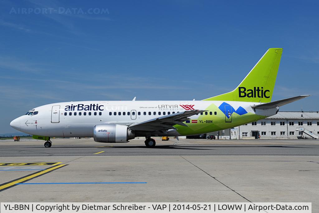 YL-BBN, 1992 Boeing 737-522 C/N 26683, Air Baltic Boeing 737-500