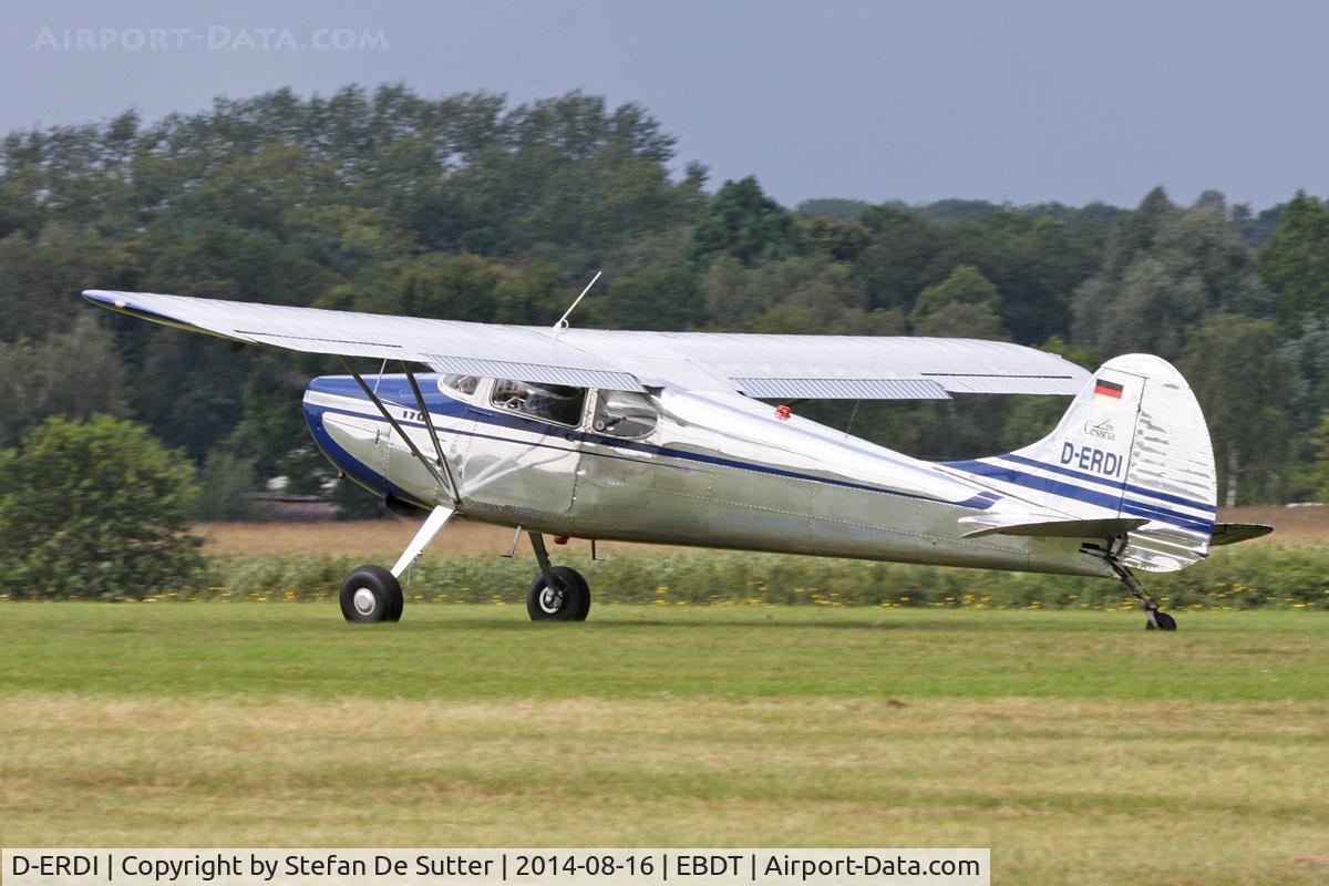 D-ERDI, 1948 Cessna 170 C/N 18366, Schaffen Oldtimer Fly-In 2014.