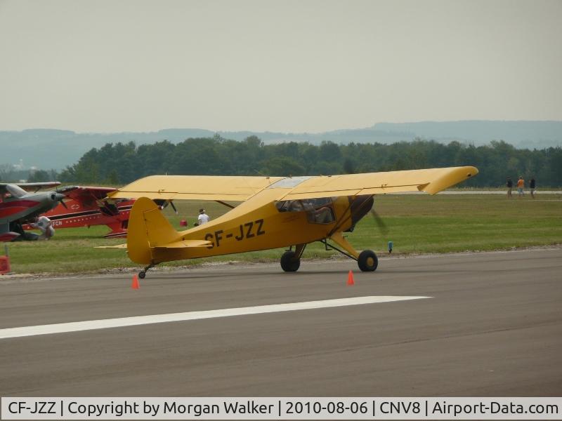 CF-JZZ, 1953 Piper PA-22-135X Tri-Pacer C/N 22-1370X, Edenvale Gathering of the Classics 2011