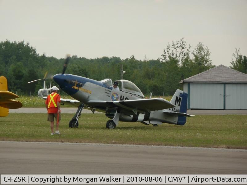 C-FZSR, 2009 Titan T-51 Mustang C/N M08SV6S0HK0133, Shut down at Edenvale 2011. Thing of beauty!