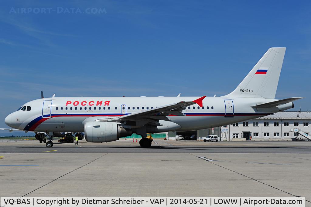 VQ-BAS, 2002 Airbus A319-111 C/N 1863, Rossija Airbus 319