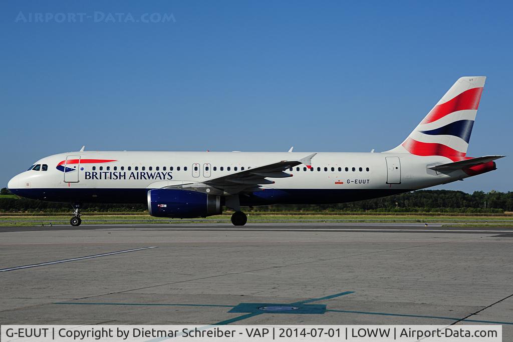 G-EUUT, 2007 Airbus A320-232 C/N 3314, British Airways Airbus 320