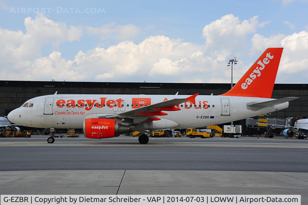 G-EZBR, 2007 Airbus A319-111 C/N 3088, Easyjet Airbus 319