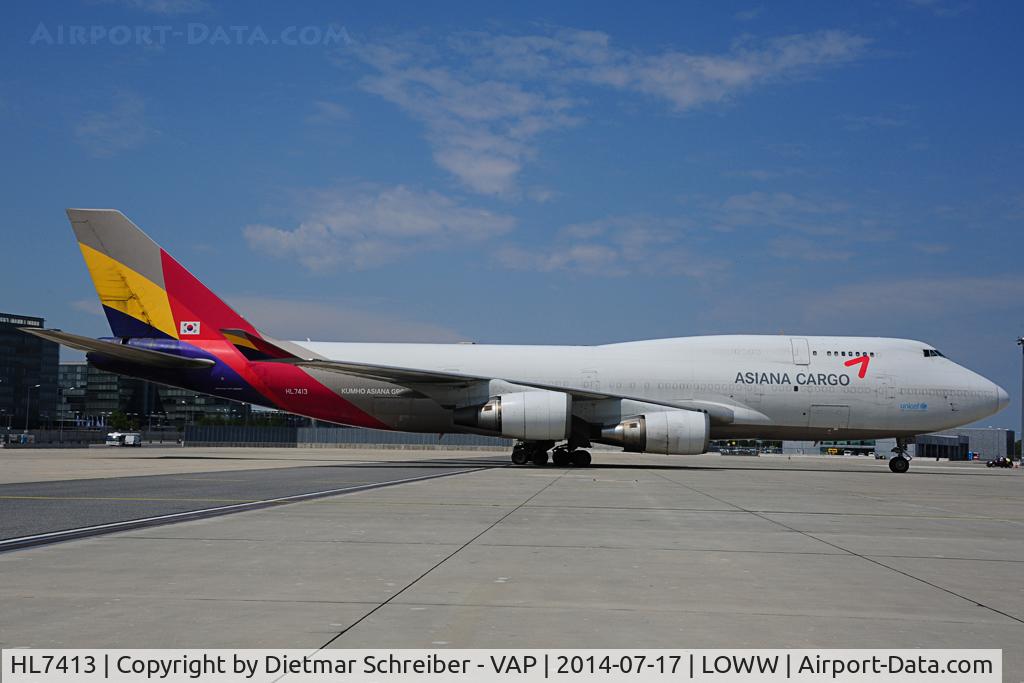HL7413, 1991 Boeing 747-48ESF C/N 25405, Asiana Boeing 747-400
