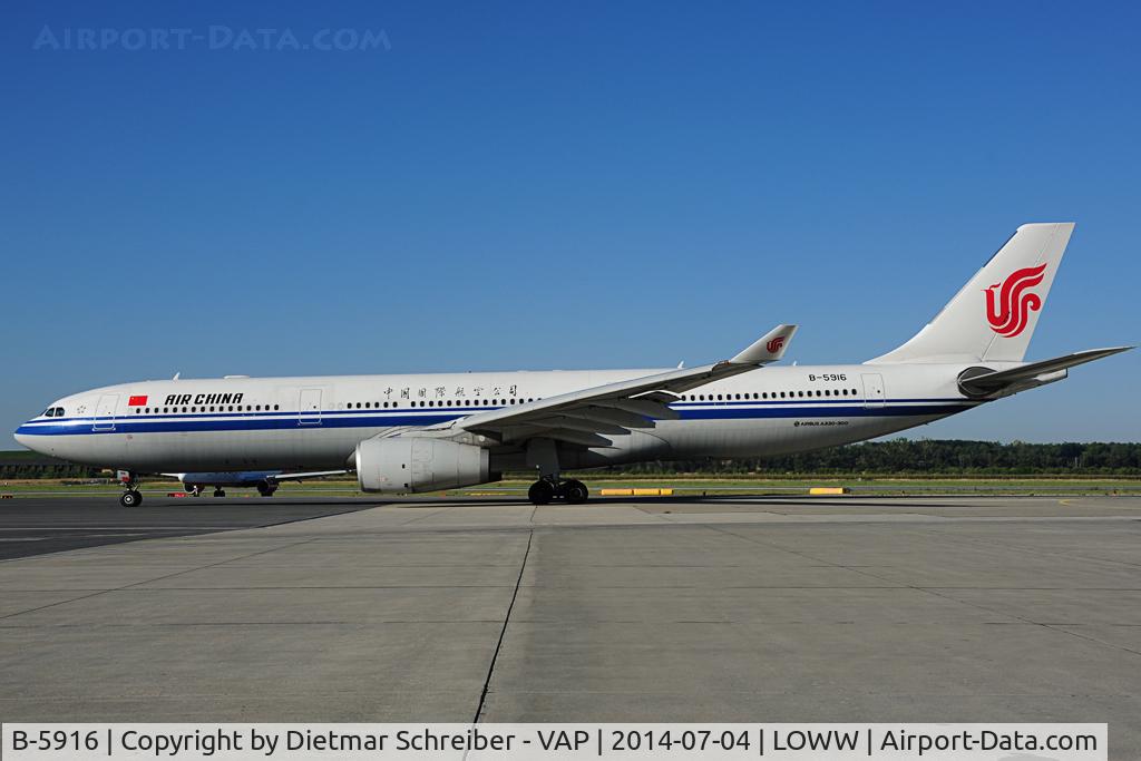 B-5916, 2012 Airbus A330-343X C/N 1383, Air China Airbus 330-300