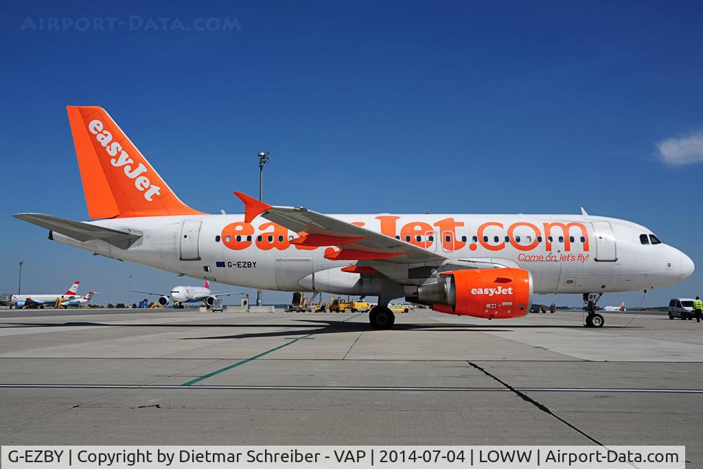 G-EZBY, 2007 Airbus A319-111 C/N 3176, Easyjet Airbus 319