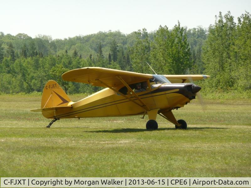 C-FJXT, 1953 Piper PA-22-135X Tri-Pacer C/N 22-1224X, South River fly-in