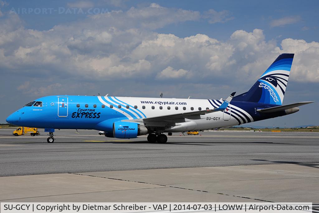 SU-GCY, 2007 Embraer 170LR (ERJ-170-100LR) C/N 17000185, Egypt Air Express Embraer 170
