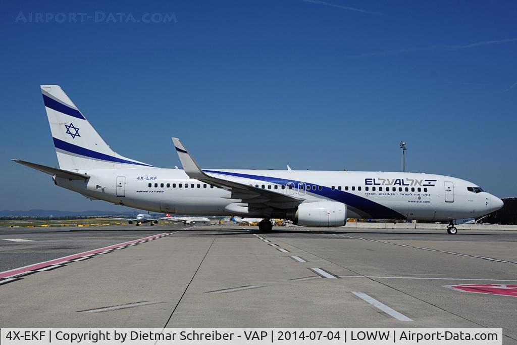 4X-EKF, 2008 Boeing 737-8HX C/N 29638, El Al Boeing 737-800