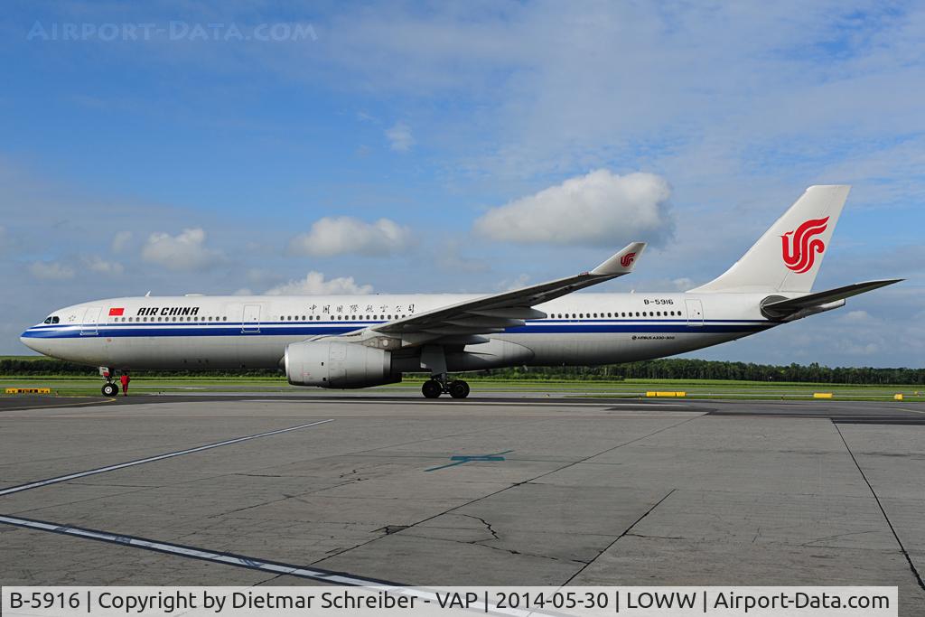 B-5916, 2012 Airbus A330-343X C/N 1383, Air China Airbus 330-300