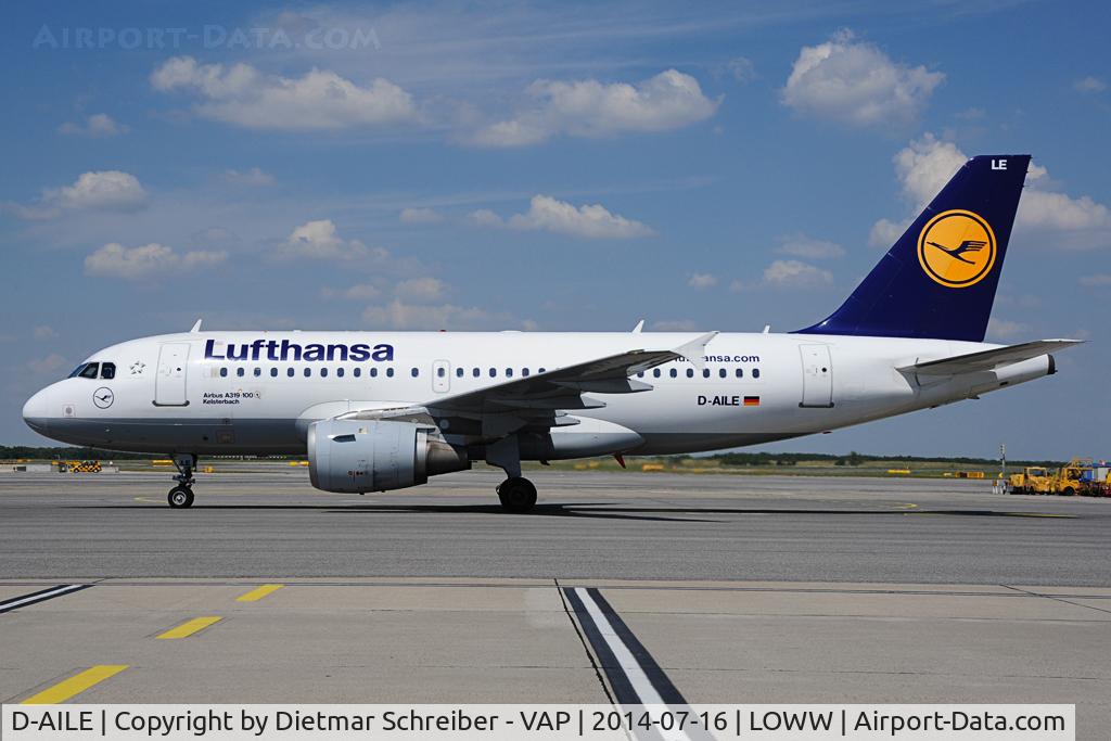 D-AILE, 1996 Airbus A319-114 C/N 627, Lufthansa Airbus 319