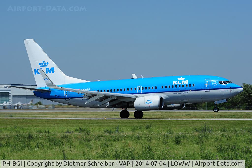 PH-BGI, 2010 Boeing 737-7K2 C/N 30364, KLM Boeing 737-700