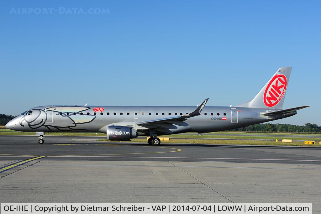 OE-IHE, 2010 Embraer 190LR (ERJ-190-100LR) C/N 19000387, Flyniki Embraer 190