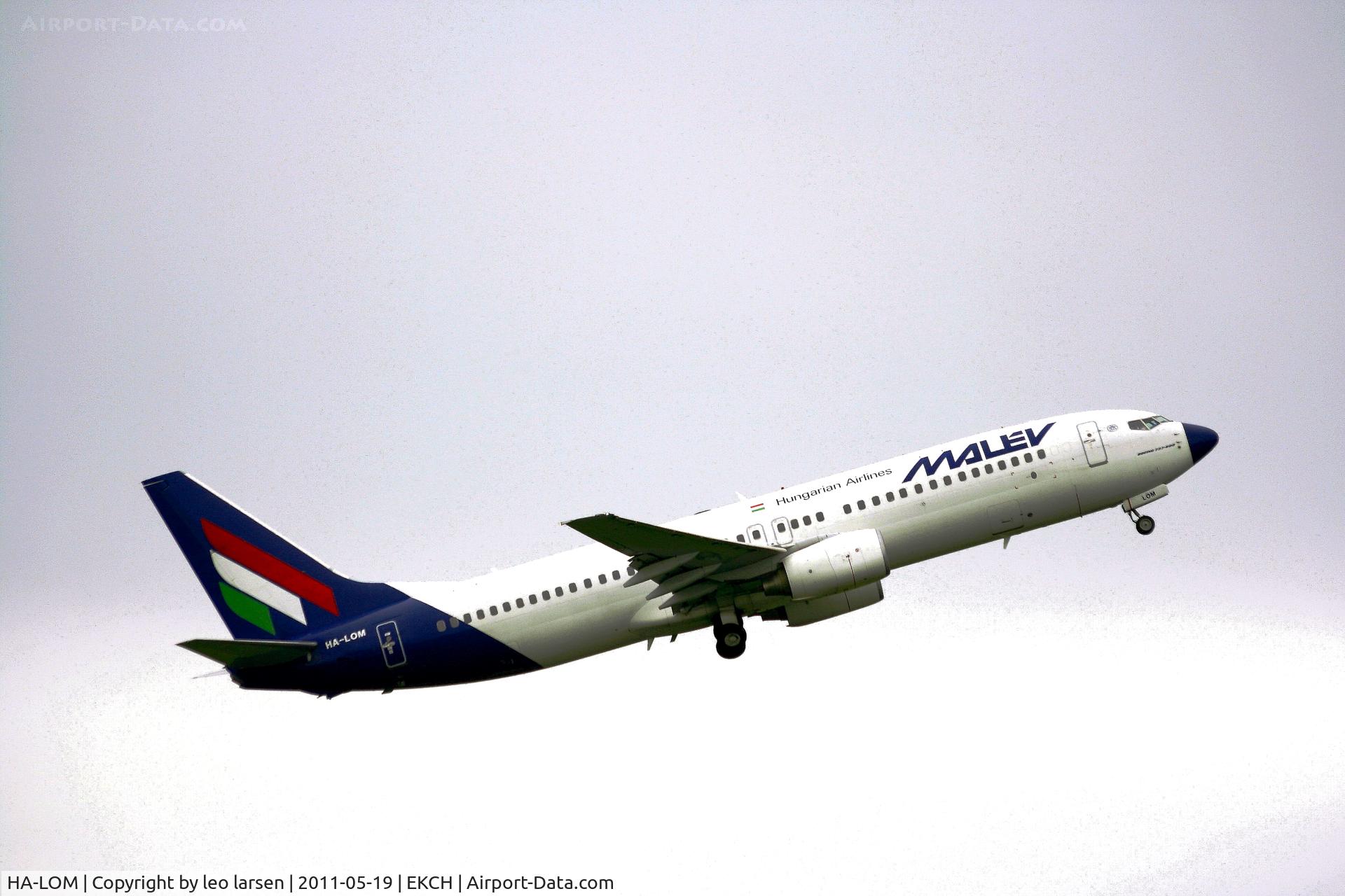 HA-LOM, 2004 Boeing 737-8Q8 C/N 30672, Copenhagen 19.5.11
