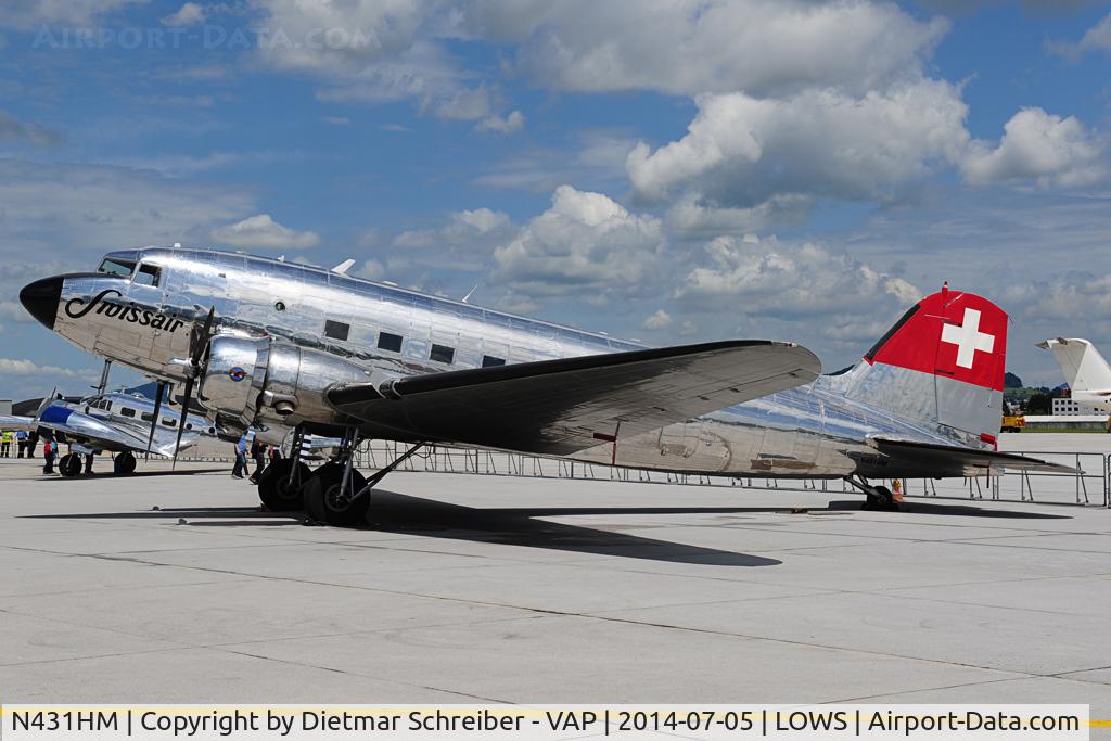 N431HM, 1943 Douglas DC-3C-S1C3G (C-47A) C/N 9995, Douglas DC3