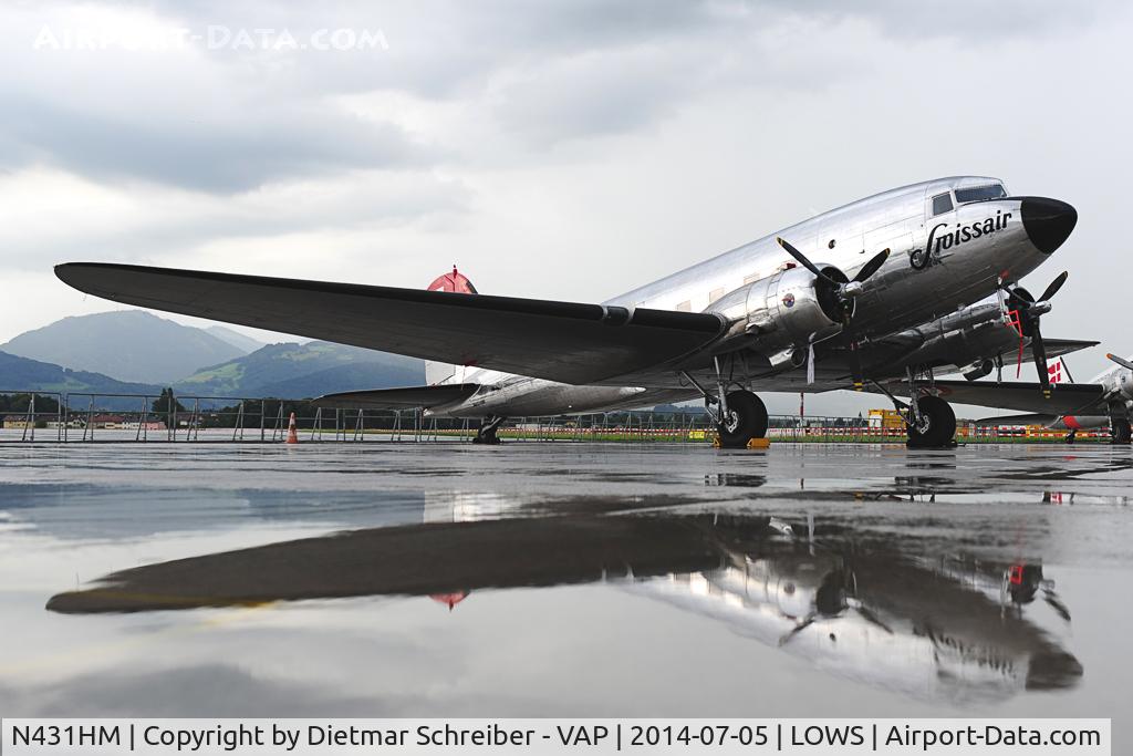 N431HM, 1943 Douglas DC-3C-S1C3G (C-47A) C/N 9995, Douglas DC3