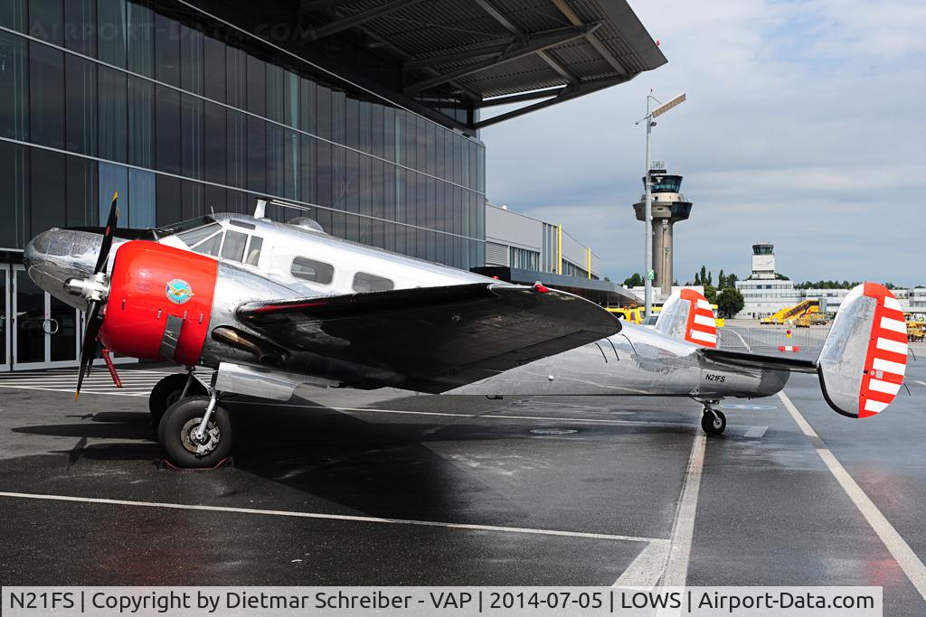 N21FS, 1952 Beech Expeditor 3NM C/N CA-138, Beech 18