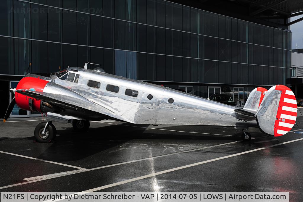 N21FS, 1952 Beech Expeditor 3NM C/N CA-138, Beech 18