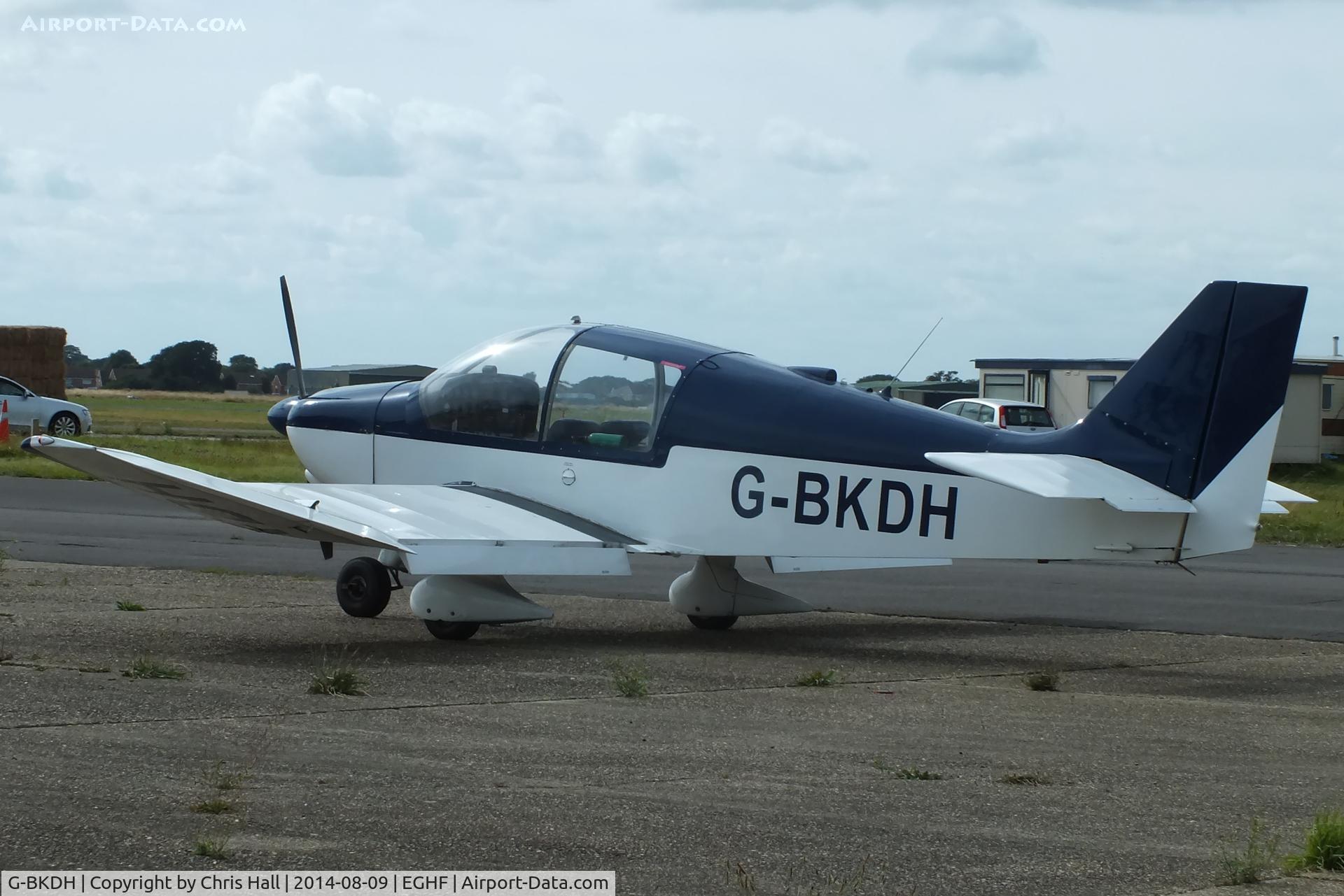 G-BKDH, 1982 Robin DR-400-120 Petit Prince C/N 1582, at Lee on Solent