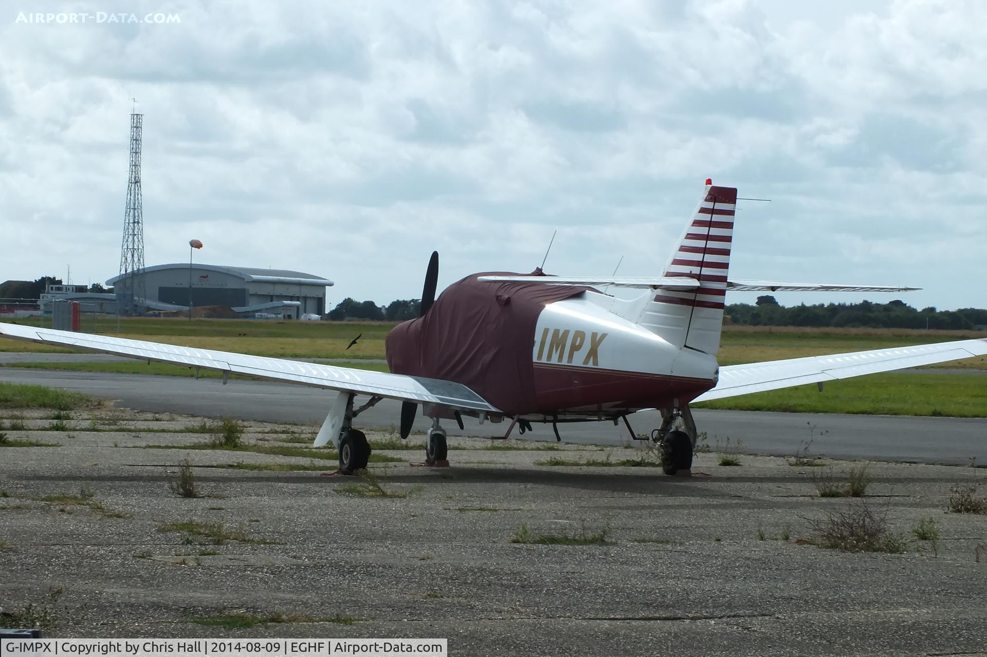 G-IMPX, 1976 Rockwell Commander 112B C/N 512, at Lee on Solent