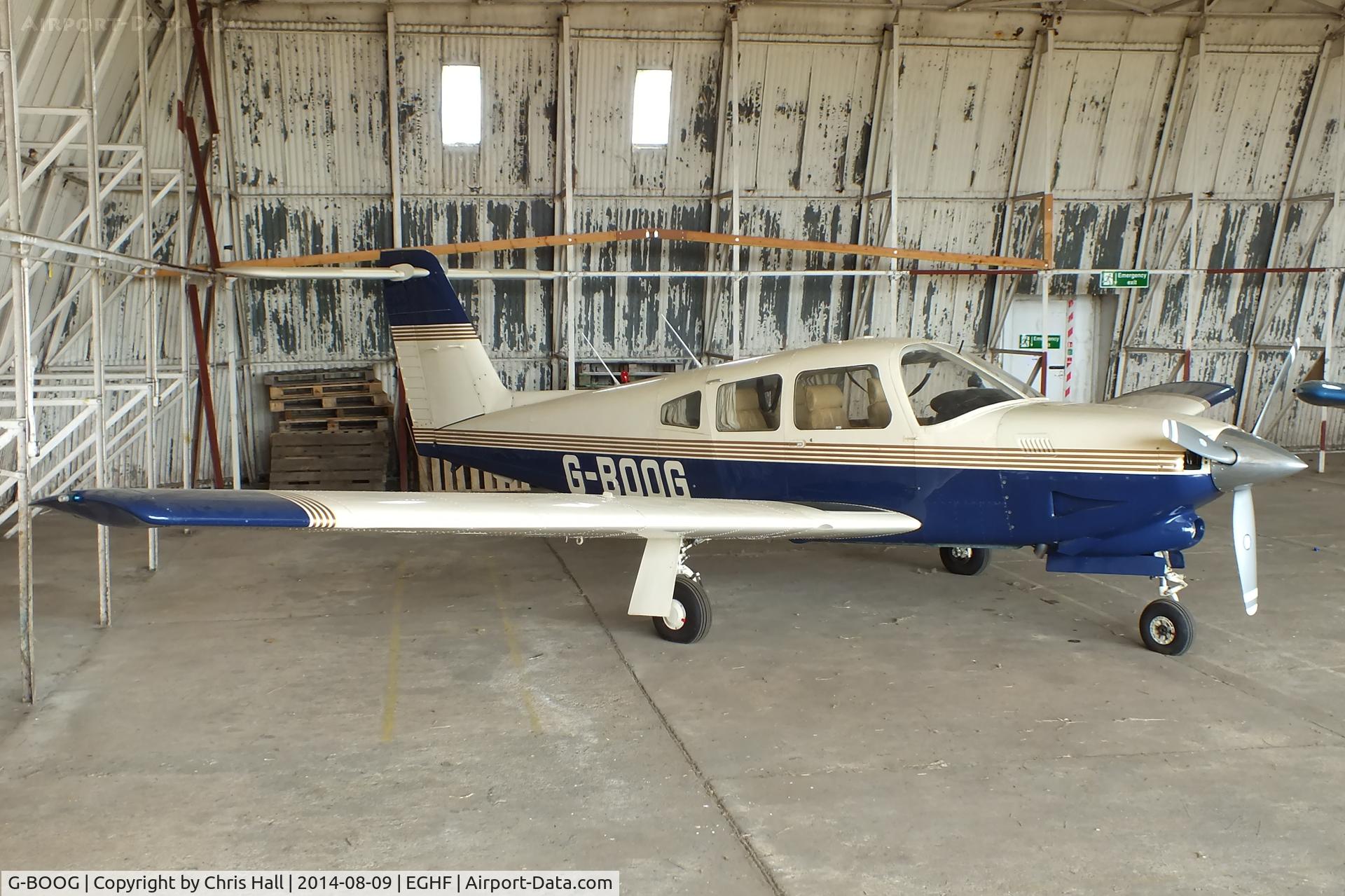 G-BOOG, 1983 Piper PA-28RT-201T Turbo Arrow IV C/N 28R-8331036, at Lee on Solent