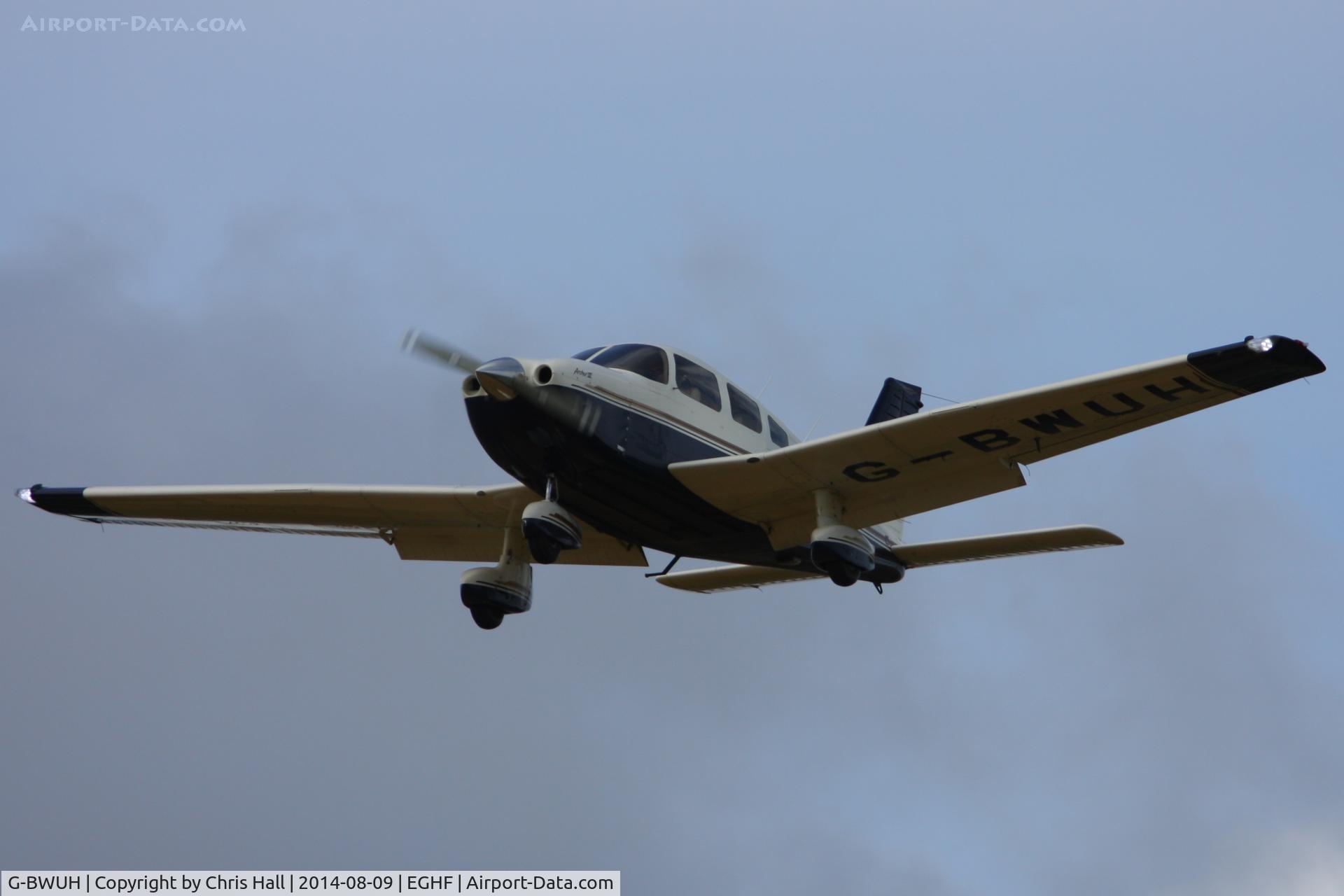 G-BWUH, 1996 Piper PA-28-181 Cherokee Archer III C/N 2843048, at Lee on Solent