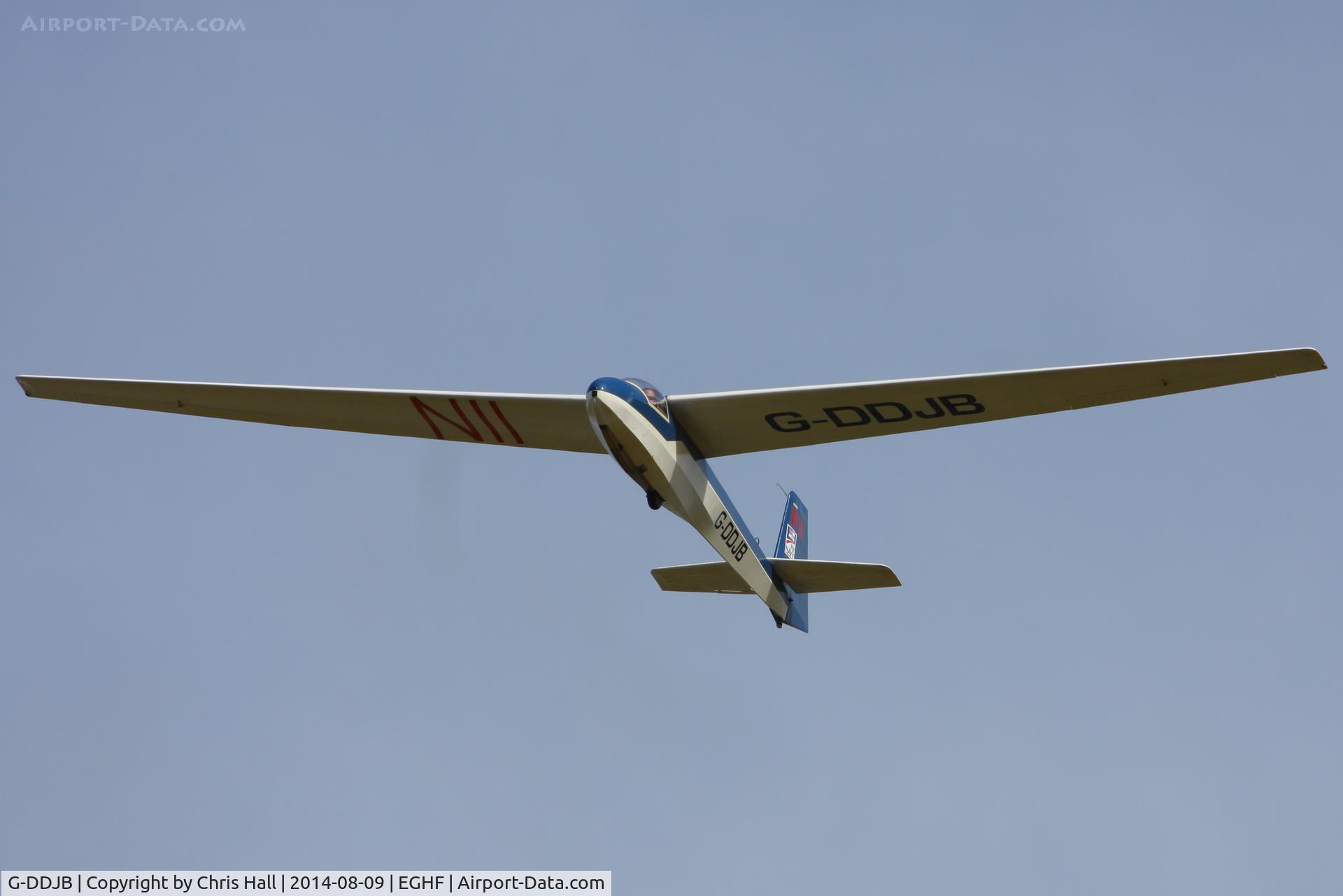 G-DDJB, 1976 Schleicher K-8B C/N 8879, at Lee on Solent