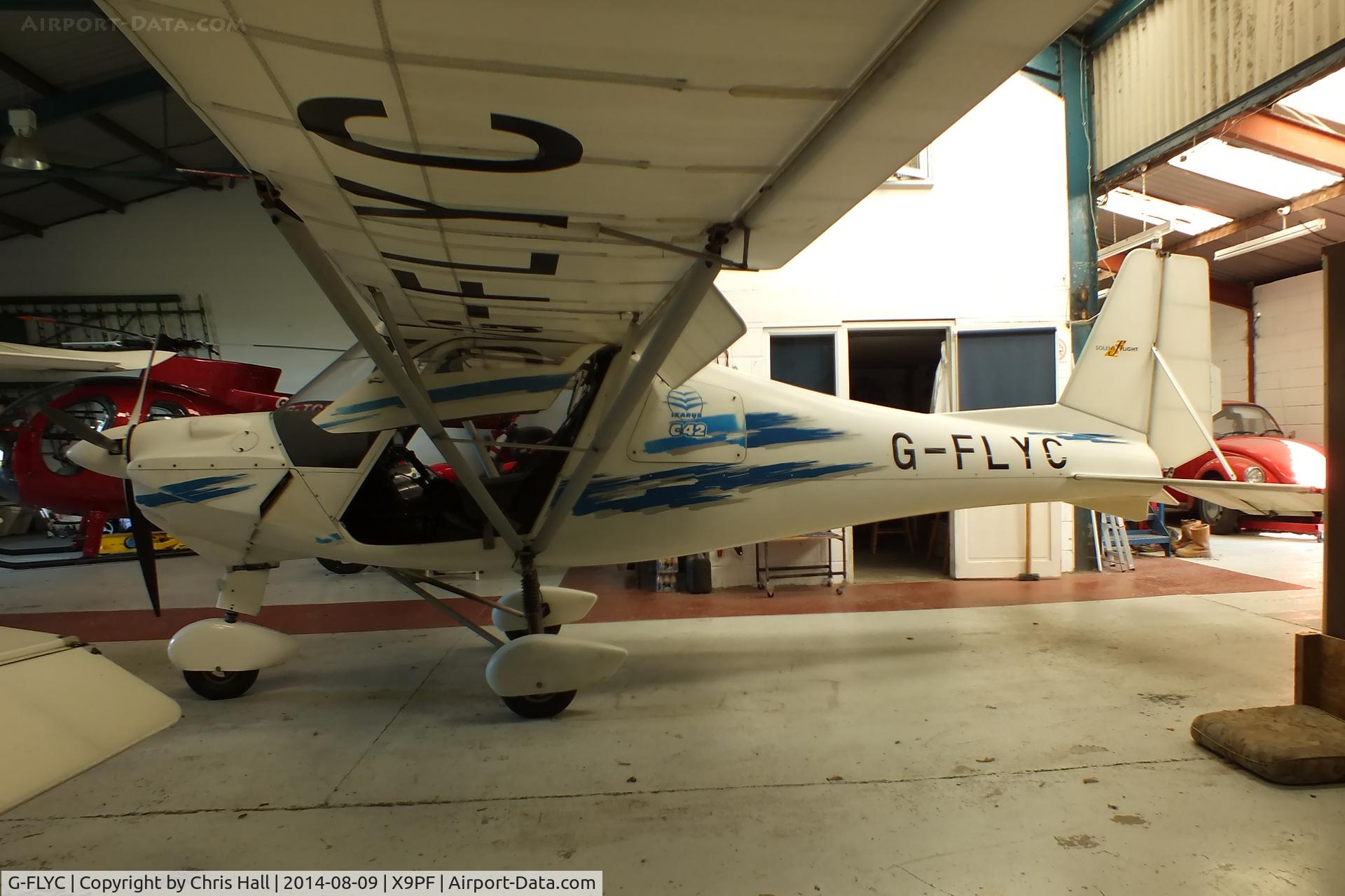 G-FLYC, 2005 Comco Ikarus C42 FB100 C/N 0503-6656, Solent Flight Ltd